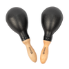 Mano Percussion UE110B Oval shape maracas. Black.