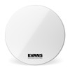 EVANS MX2 White Marching Bass Drum Head, 24 Inch