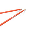 ProMark Classic Forward 5B Painted Orange Hickory Drumstick, Oval Wood Tip
