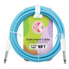 Kirlin Entry 24 Instrument Cable Atoll Blue - 10FT [KIC241AT-10]