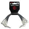 Kirlin KIP3243PN-3 Patch Cable 3-Pack RA-RA 3"
