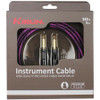 Kirlin IWB201WB 10ft Premium Plus Wave Purple Instrument Cable