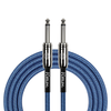 Kirlin IWC201BL 20ft Blue Entry Woven Instrument Cable