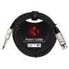 Kirlin KMP482PR Fem XLR to 1/4" Jack Microphone Cable 10Ft [KMP482PR-10]