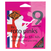 Rotosound R9 Roto Pinks  Electric Set 9 - 42