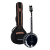 ORTEGA Raven Series Banjo 5 String - Mahogany Black + Bag