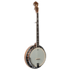 ORTEGA Falcon Series Banjo 5 String - Burl Walnut Natural + Bag