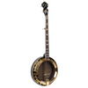 ORTEGA Falcon Series Banjo 5 String - Flamed Maple Natural + Bag