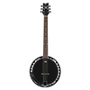 ORTEGA Raven Series Banjo 6 String - Mahogany Black + Bag