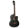 ORTEGA Family Series 4/4 Classical Slim Neck Guitar 6 String - Spruce / Mahogany Satin Black + Gig Bag