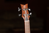ORTEGA Lizard Series Short Scale Uke Bass 4 String - Acacia Natural + Bag