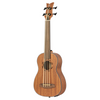 ORTEGA Lizard Series Short Scale Fretless Uke Bass 4 String - Mahogany Natural + Bag