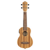 ORTEGA Timber Series Soprano Preamp Ukulele 4 String - Zebrawood Natural + Bag