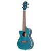 ORTEGA Earth Series Concert Preamp Ukulele 4 String Lefty - Ocean Blue