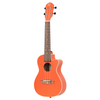 ORTEGA Earth Series Concert Preamp Ukulele 4 String - Hokkaido Pumpkin Orange