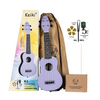 KEIKI K2 Series Soprano Ukulele Set - Agathis / ABS Lavender Field