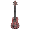 KEIKI K2 Series Superscale Soprano Ukulele Set - Agathis / Red Kaleidoscope