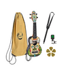 KEIKI K2 Series Soprano Ukulele Set - Agathis / ABS Totem