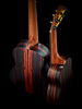 ORTEGA Timber Series Concert Ukulele 4 String Lefty - Ebony Natural + Bag