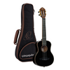ORTEGA Onyx Series Tenor Ukulele 4 String - Spruce / Mahogany Black + Bag