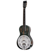 ORTEGA Americana Series Resonator Guitar 6 String - Distressed Denim Matte / Chrome HW