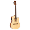 ORTEGA Performer Series 4/4 Thinline Classical Guitar 6-String - Natural + Gig Bag
