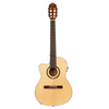 ORTEGA Performer Series 4/4 Thinline Classical Guitar 6-String Lefty - Natural + Gig Bag