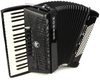 Hohner BRAVO III 96, SILENTKEY, BLACK