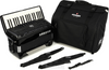 Hohner BRAVO III 96, SILENTKEY, BLACK