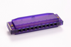 Hohner Translucent Harp C purple