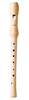 Hohner C-Soprano maple 2 pt ger p Musica Recdr