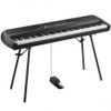 SP280 88 note stage piano with stand Black