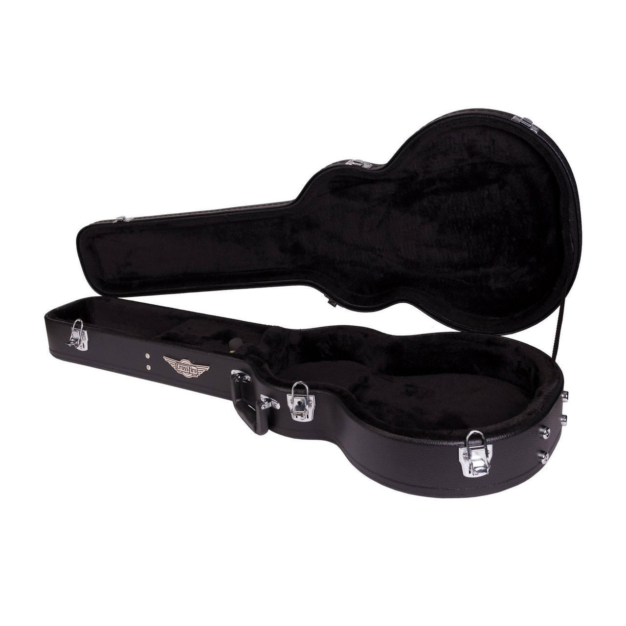 Crossfire Standard Shaped LP-Style Electric Guitar Hard Case (Black) Crossfire Standard Shaped LP-Style Electric Guitar Hard Case (Black)