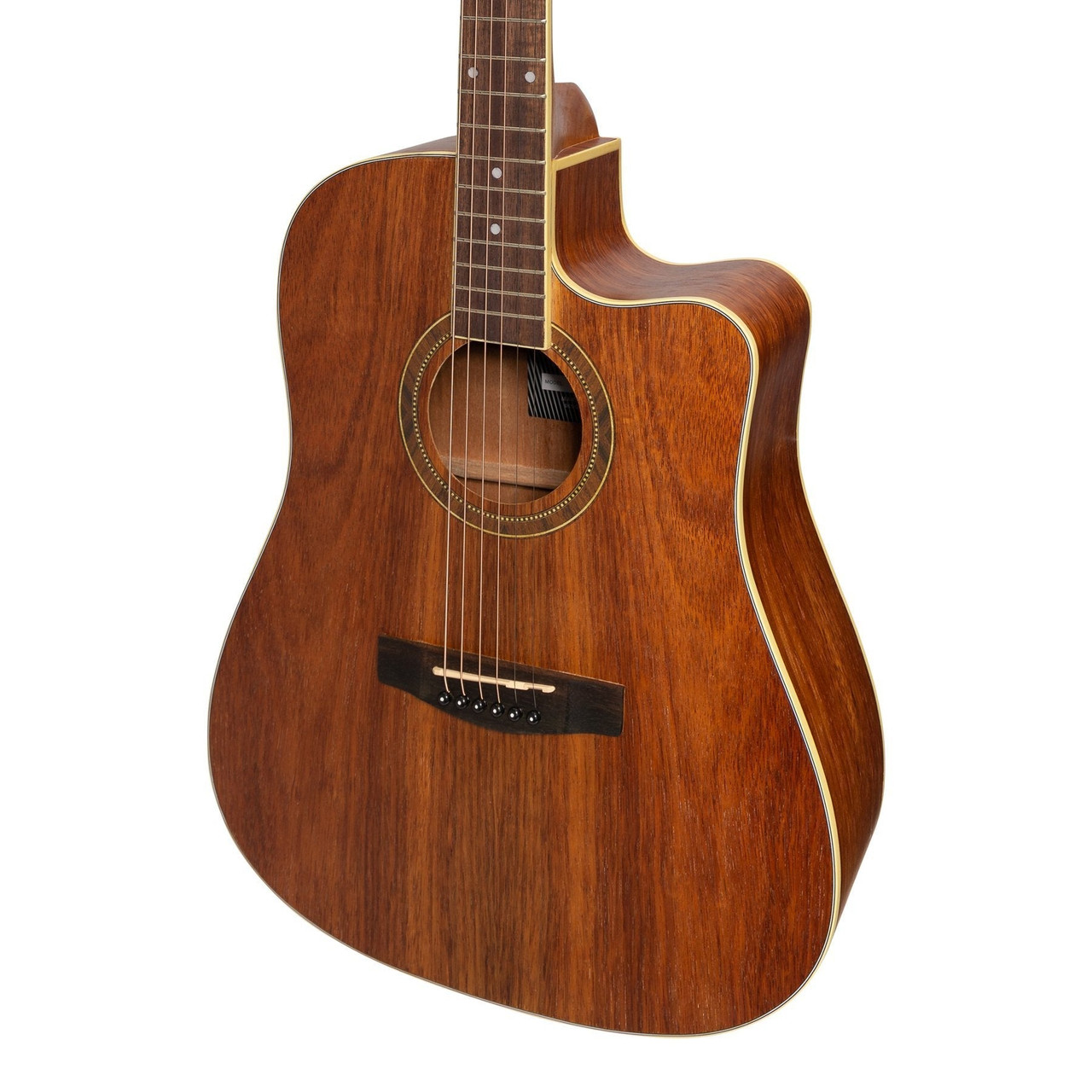 Martinez '41 Series' Dreadnought Cutaway Acoustic-Electric Guitar (Rosewood) Martinez '41 Series' Dreadnought Cutaway Acoustic-Electric Guitar (Rosewood)
