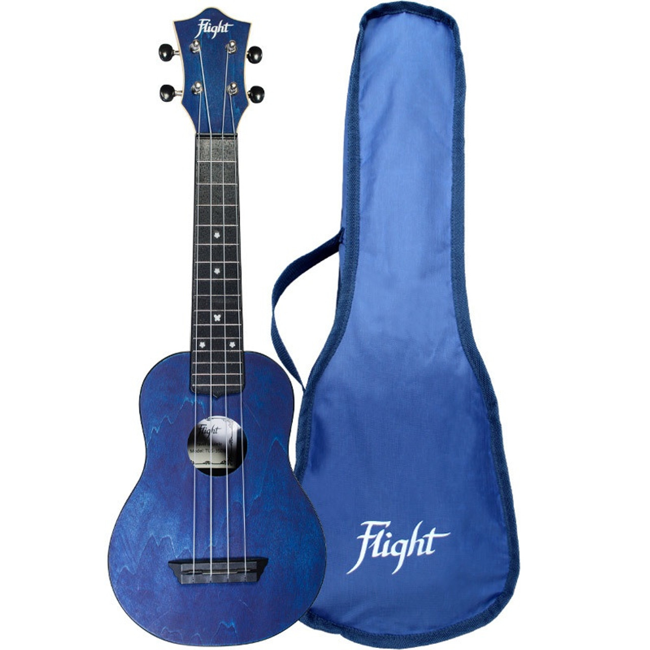 Flight TUS35 ABS Travel Soparno Ukulele Dark Blue