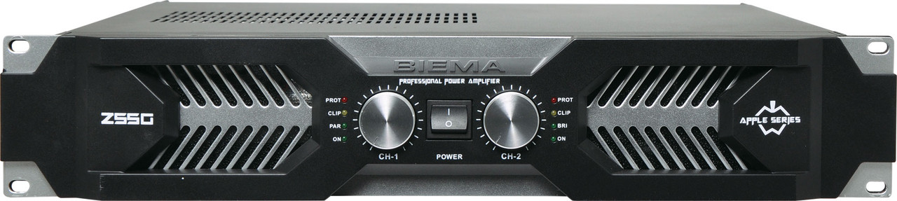 Biema PA Amplifier Stereo/Bridgeable 2x550W