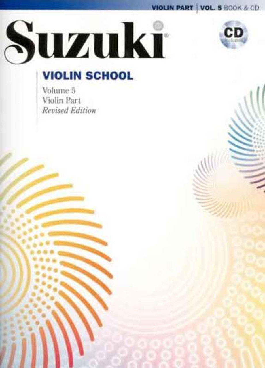 Suzuki Violin School Vol. 5 Violin Part & CD