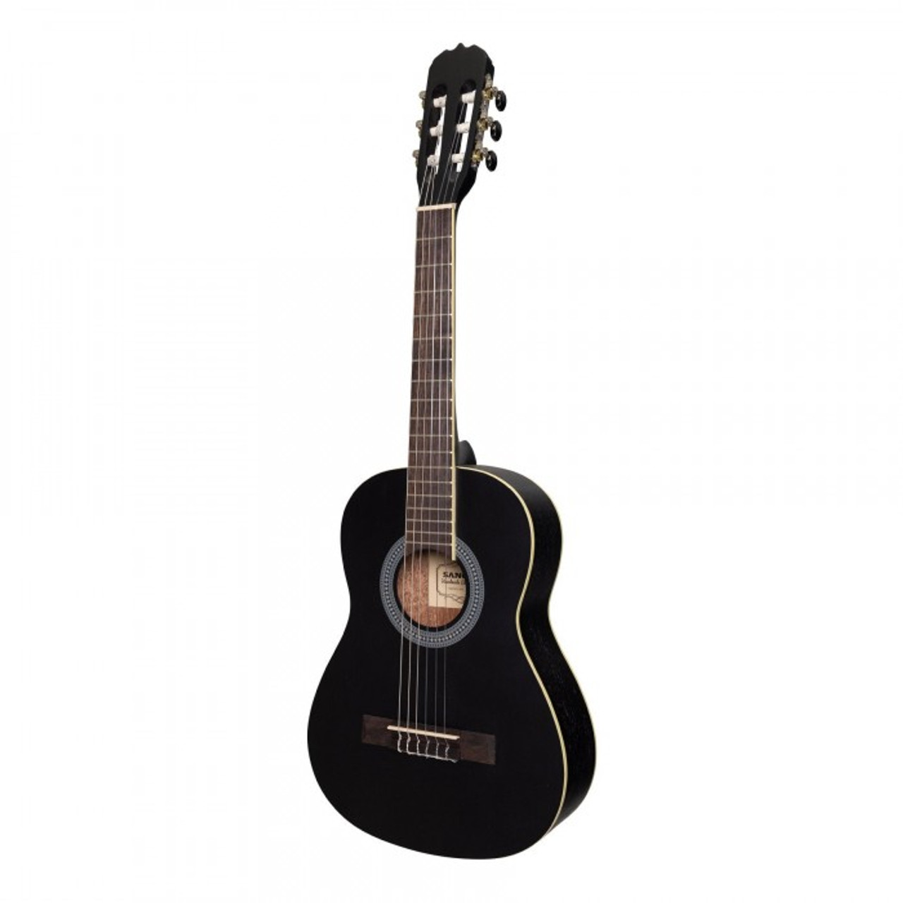 Sanchez 1/4 Size Student Classical Guitar (Black)