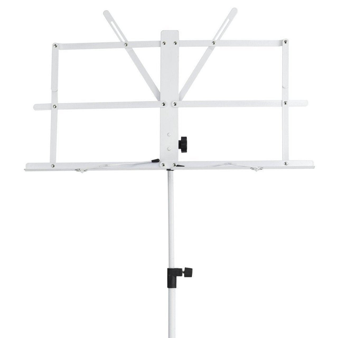 SoundArt Traditional Folding Music Stand (White)