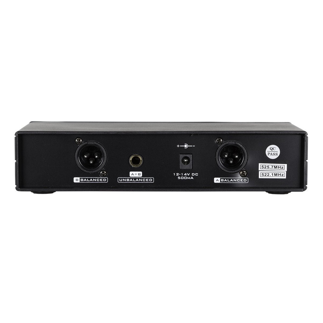 SoundArt Deluxe Dual Channel Wireless Microphone System with 2 x Handheld Mics