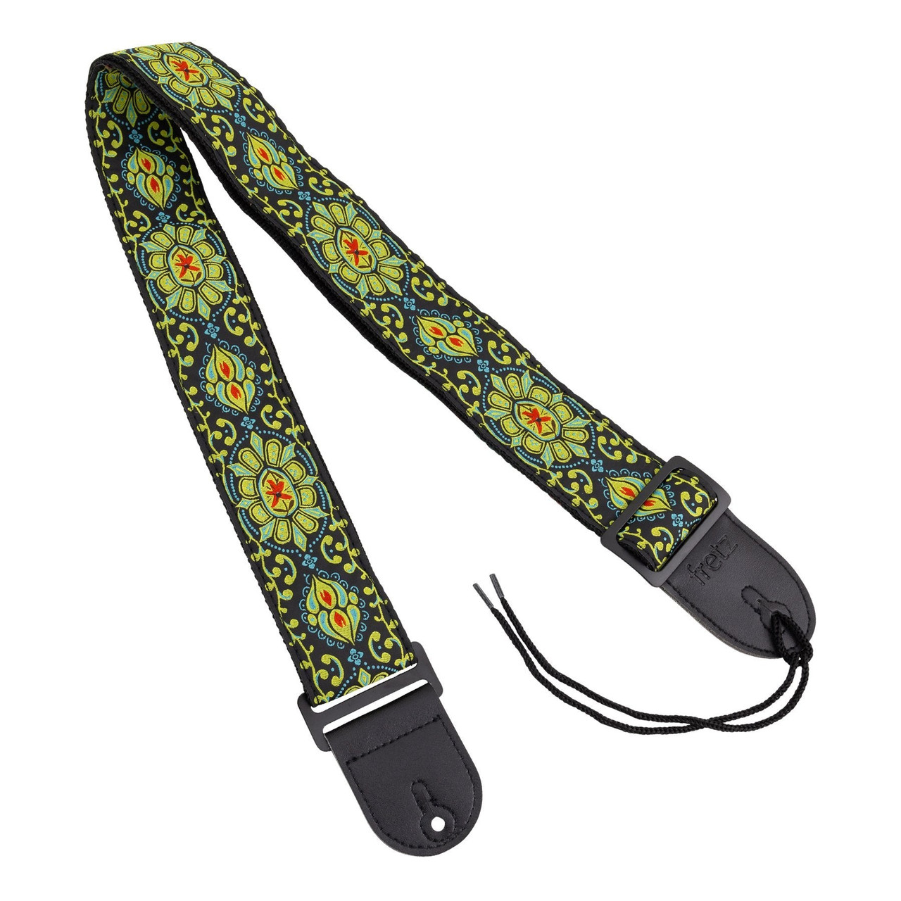 Fretz Woven Jacquard Polyster Guitar Strap (Spring)