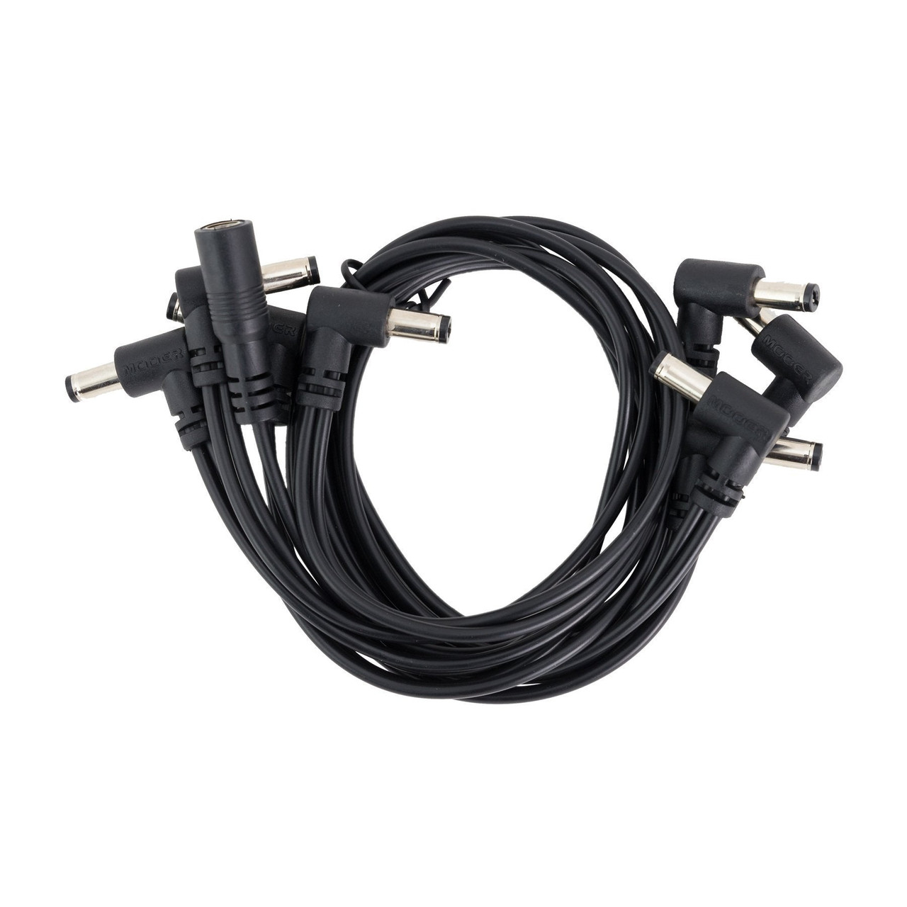 Mooer 8-Plug DC Daisy Chain Pedal Power Cable (Right-Angle Plugs)