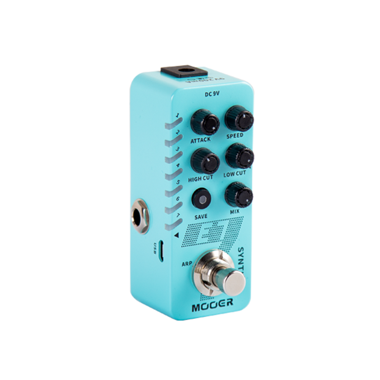Mooer 'E7' Polyphonic Synth Micro Guitar Effects Pedal