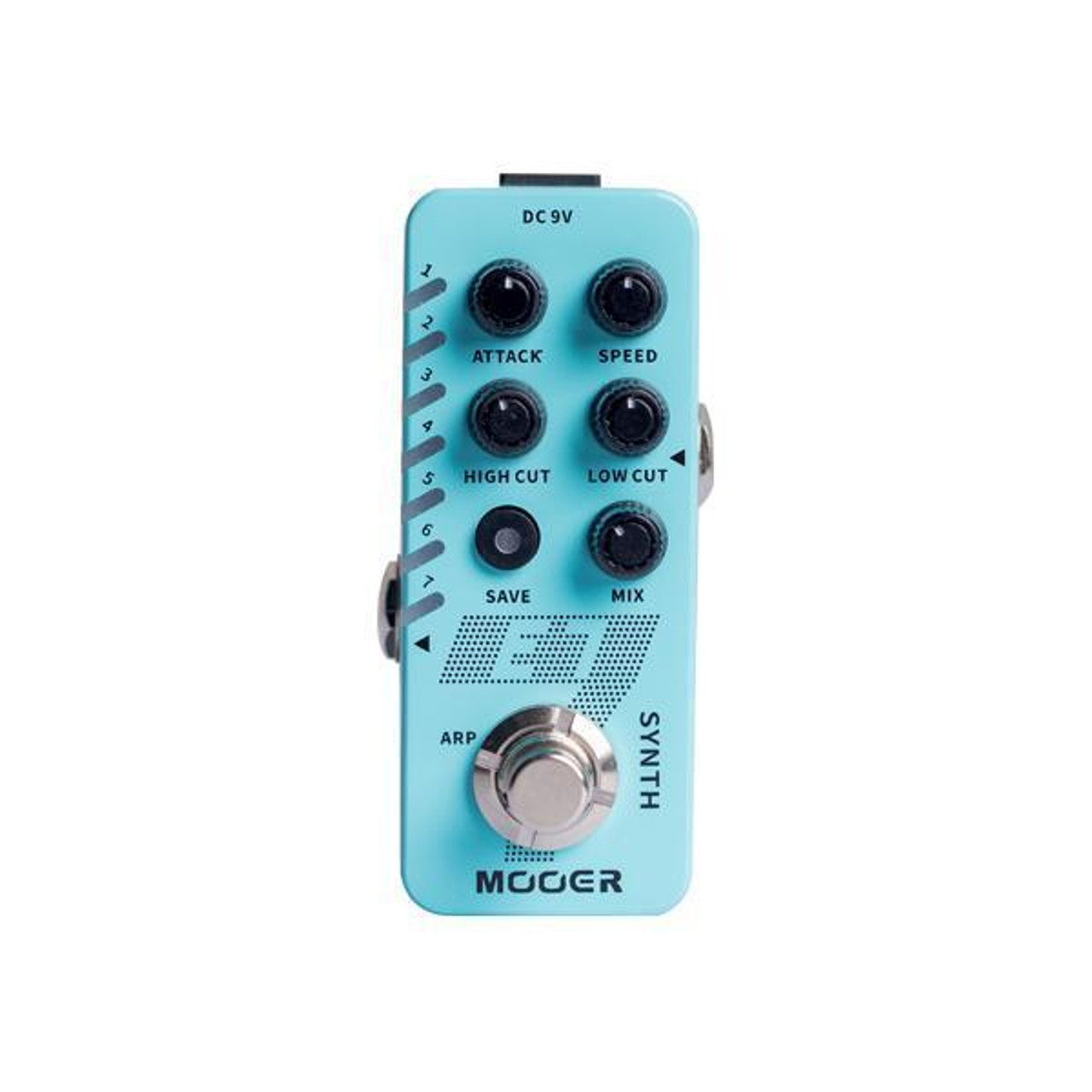 Mooer 'E7' Polyphonic Synth Micro Guitar Effects Pedal