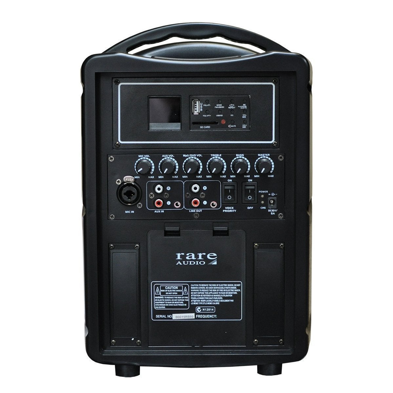 Rare Audio 80 Watt Rechargeable PA System