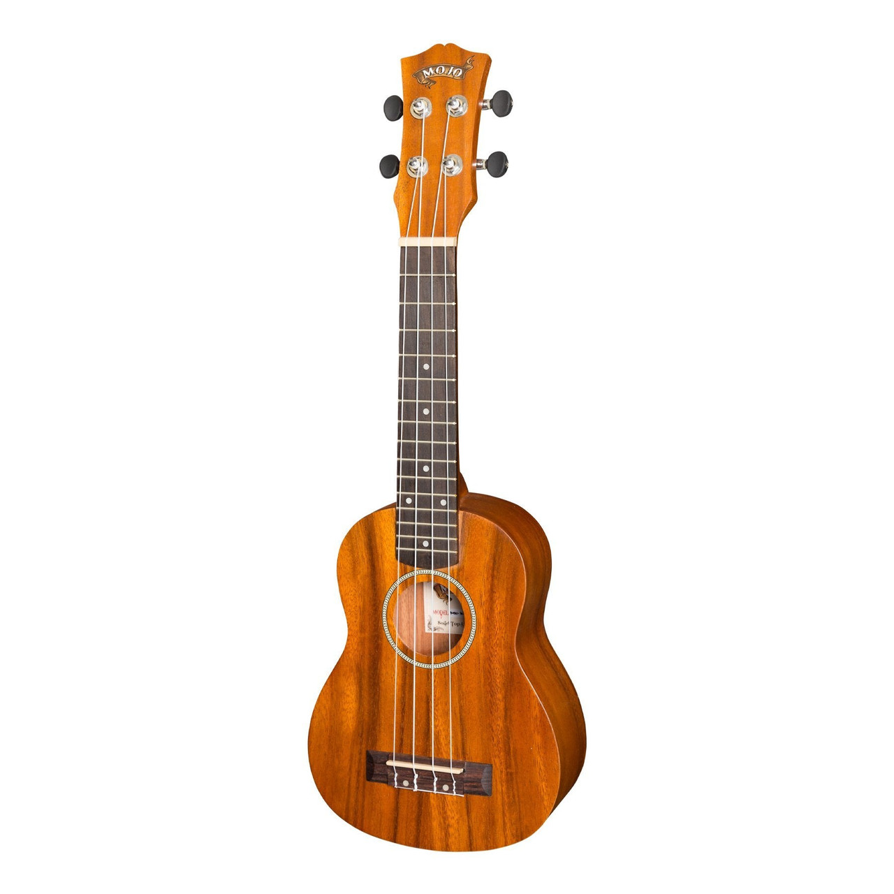 Mojo 'K20 Series' All Koa Soprano Ukulele (Natural Satin)