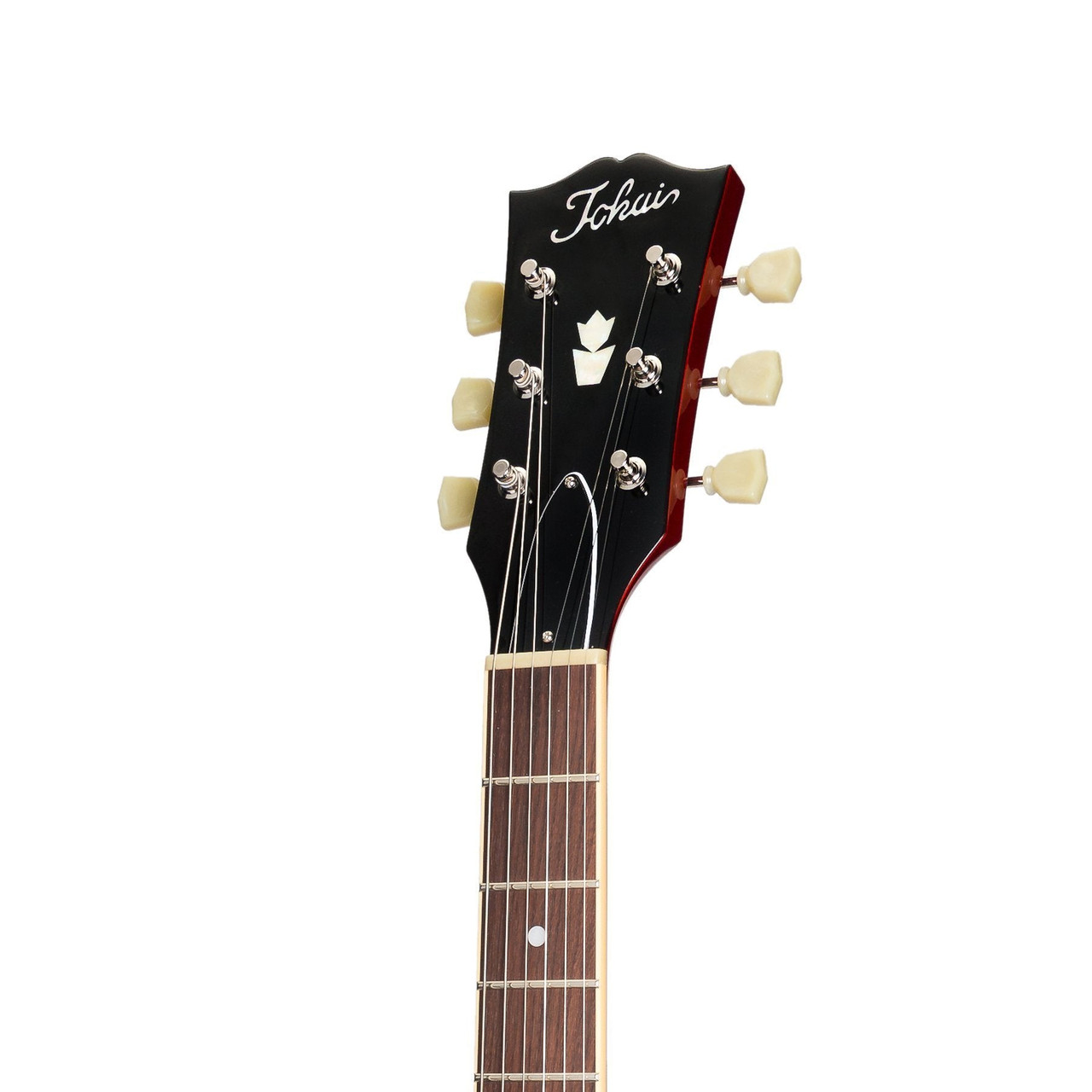 Tokai 'Vintage Series' ES-148S ES-Style Electric Guitar (See Through Red) -  MUZIC MAN AUSTRALIA