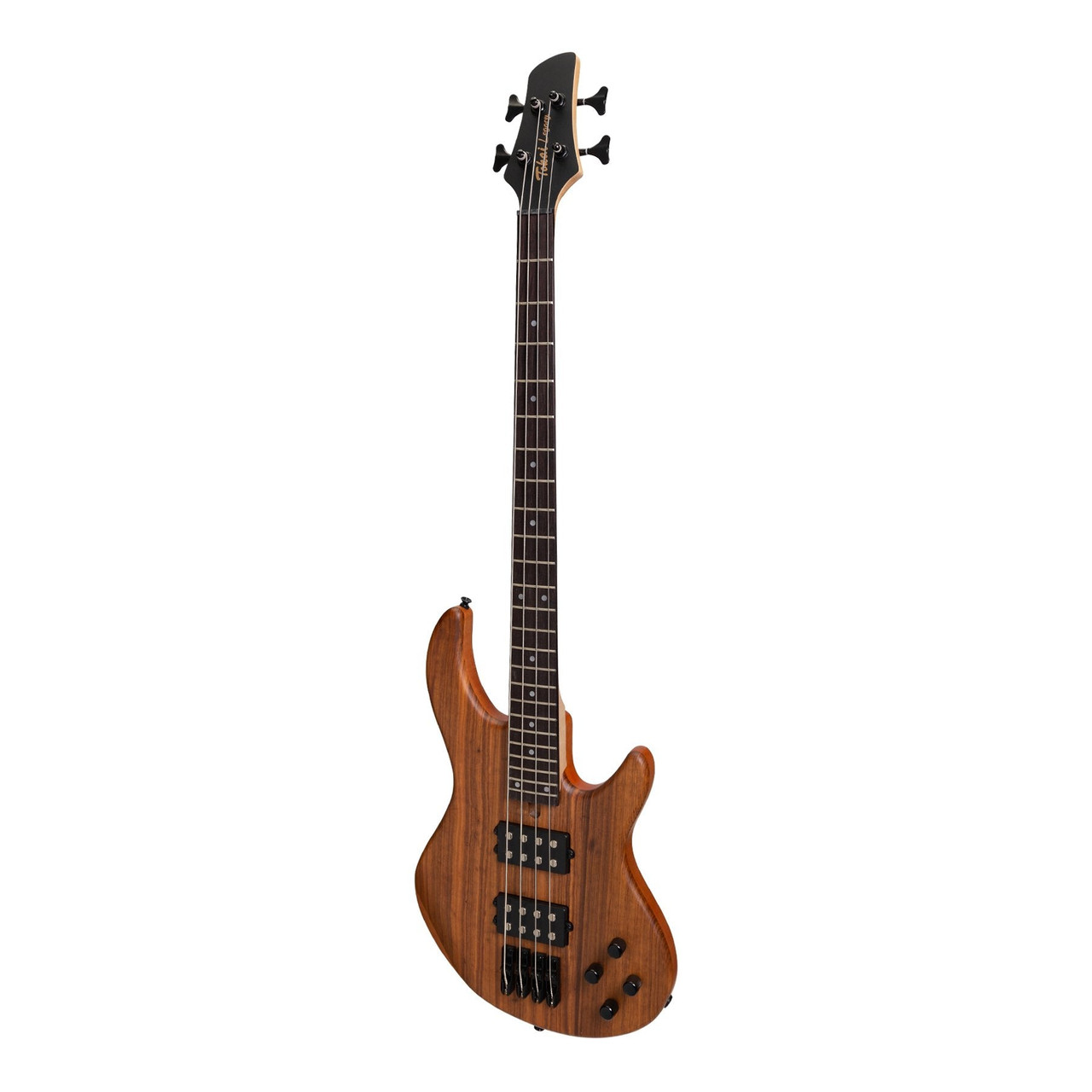 Tokai 'Legacy Series' Mahogany & Zebrano T-Style Contemporary Electric Bass Guitar (Natural Satin)