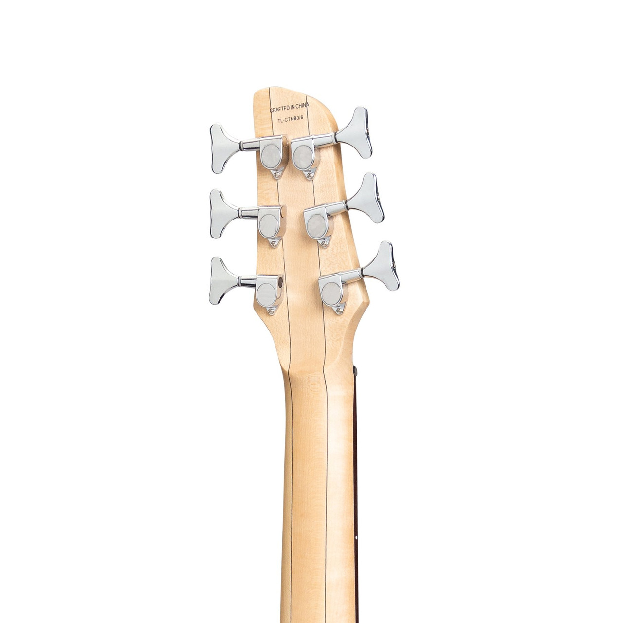 Tokai 'Legacy Series' 6-String Ash Neck-Through Contemporary Electric Bass Guitar (Natural Satin)