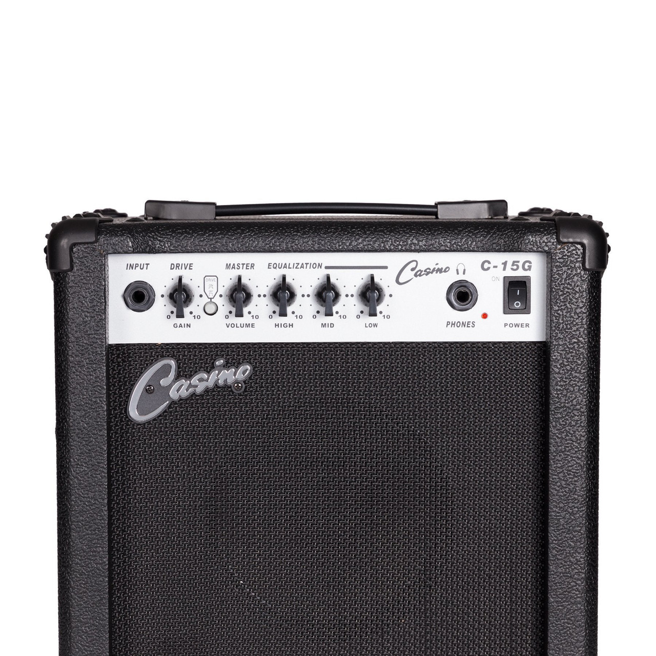 Casino ST-Style Left Handed Electric Guitar and 15 Watt Amplifier Pack (Sunburst)
